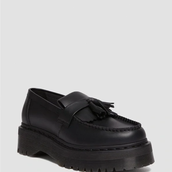 Dr. Martens Black Leather Loafers - Picture 1 of 12